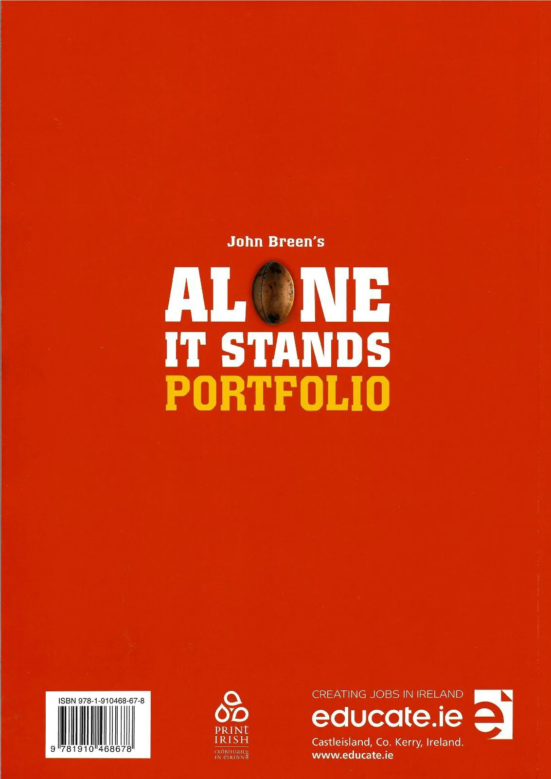 ■ Alone It Stands - Portfolio Book Only
