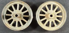 1-3/8" Cast wheel  two piece.  Schuco etc