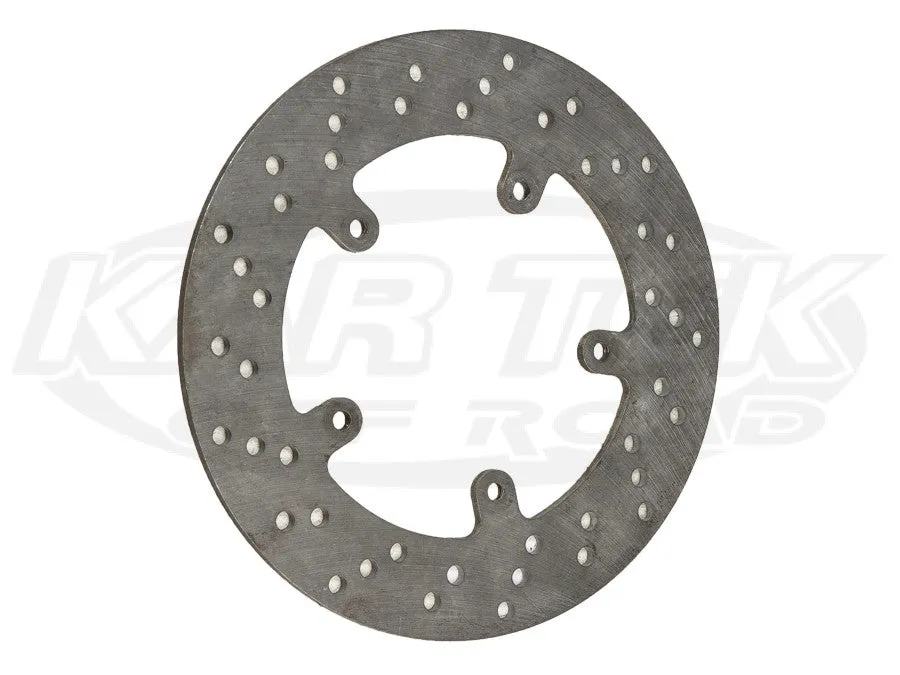 10" 5 Bolt Steel Drilled Rotors 5 x 5" Bolt, .20" Width