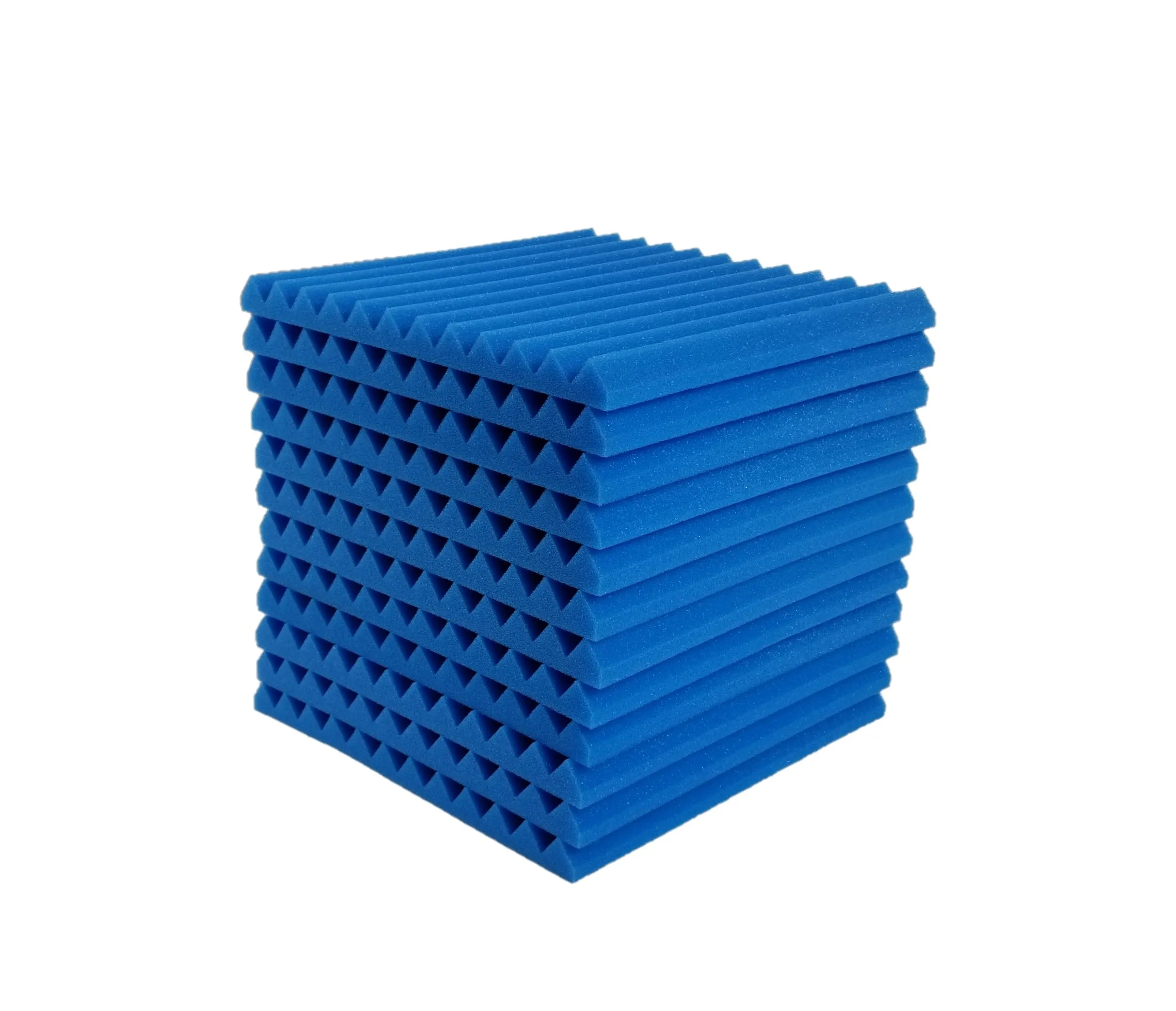 12 Pack 1 inch Acoustic Foam Panels Tiles Wall Record Studio Soundproof 12"x 12"x 1"