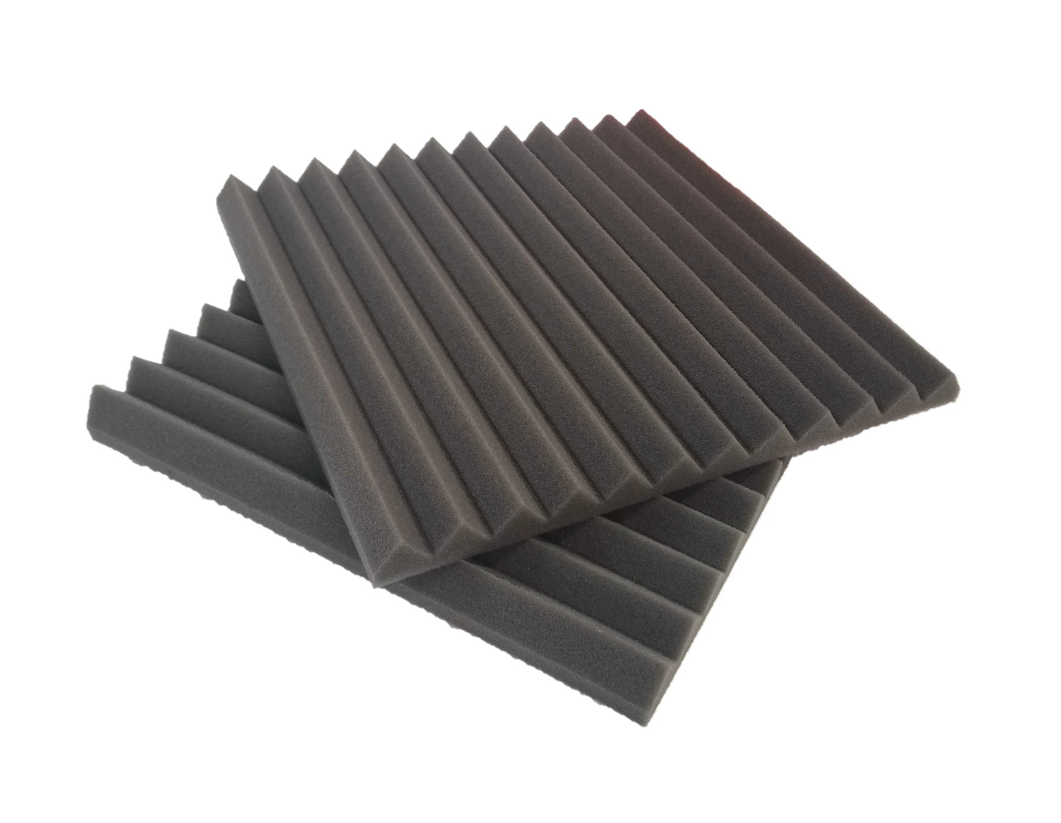 12 Pack 1 inch Acoustic Foam Panels Tiles Wall Record Studio Soundproof 12"x 12"x 1"