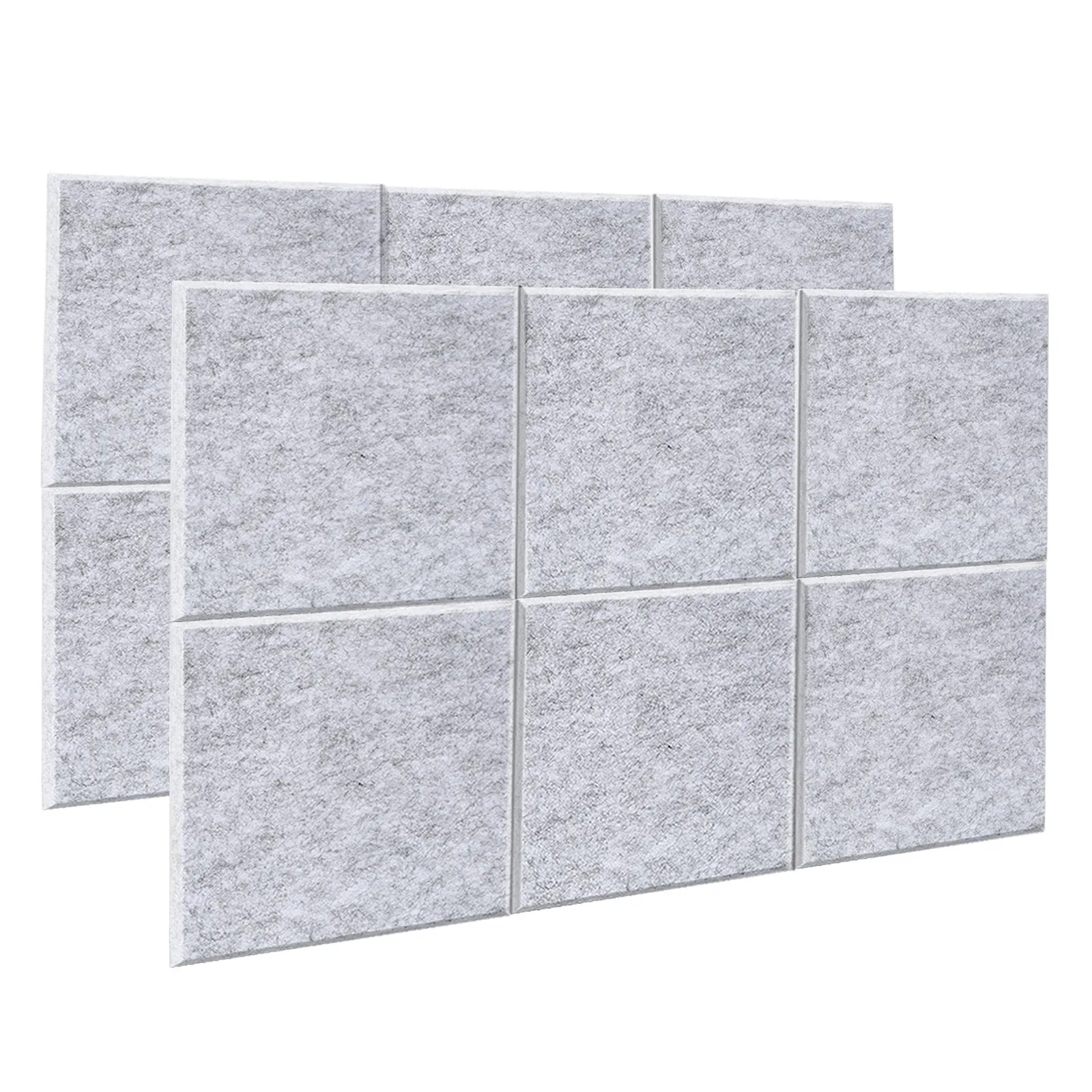 12-Packs: AGPtEK Acoustic Absorption Noise Cancellation Panels