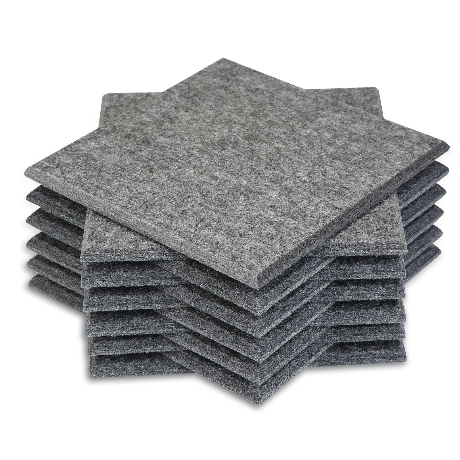 12-Packs: AGPtEK Acoustic Absorption Noise Cancellation Panels