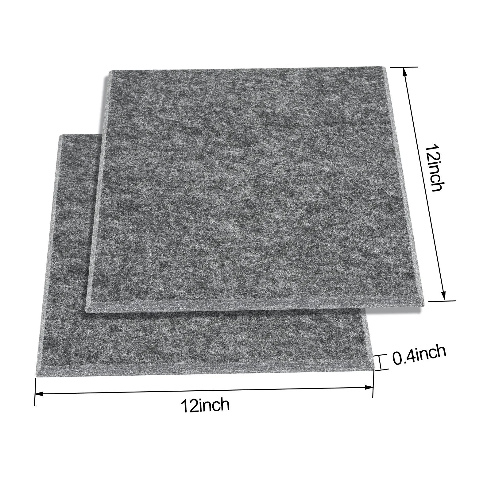 12-Packs: AGPtEK Acoustic Absorption Noise Cancellation Panels