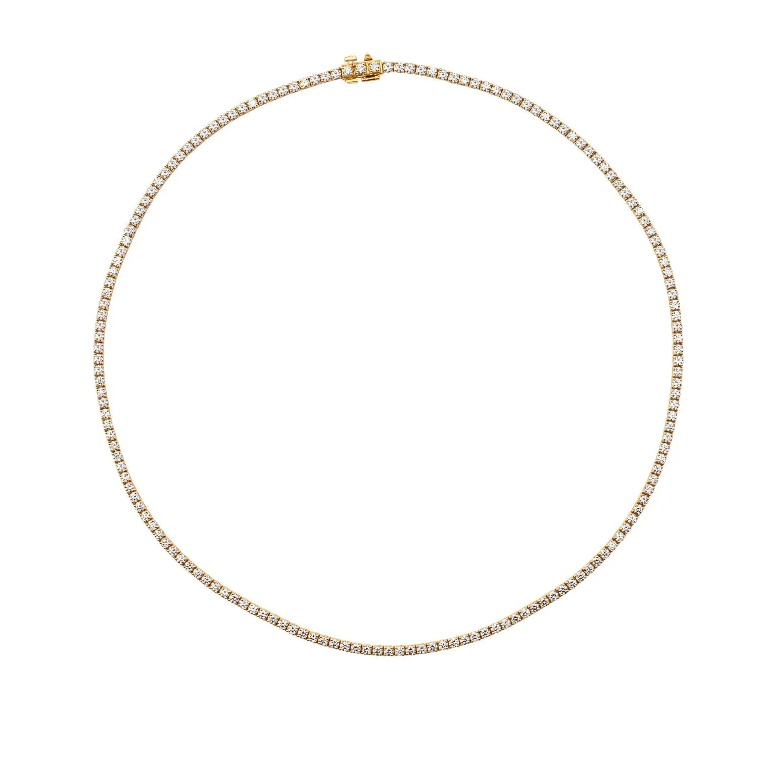 14k Rose Gold and Diamond Necklace
