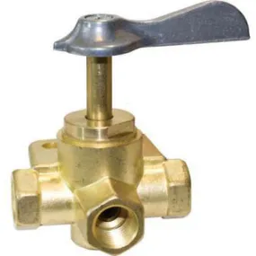 1/4" NPT 3-Way Female Valve