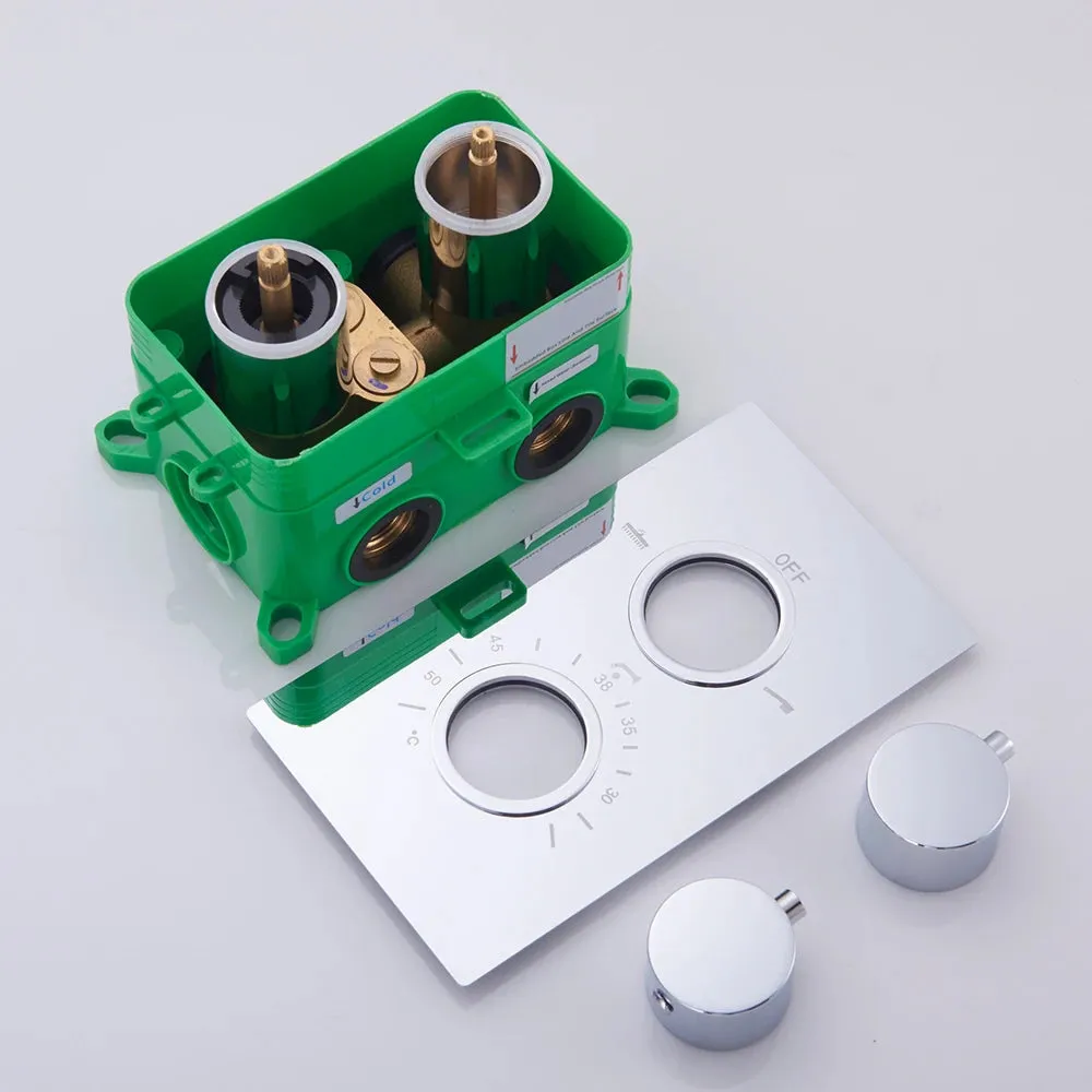 2-3 ways Mixer Valve Thermostat Control Valve Concealed Shower Valve