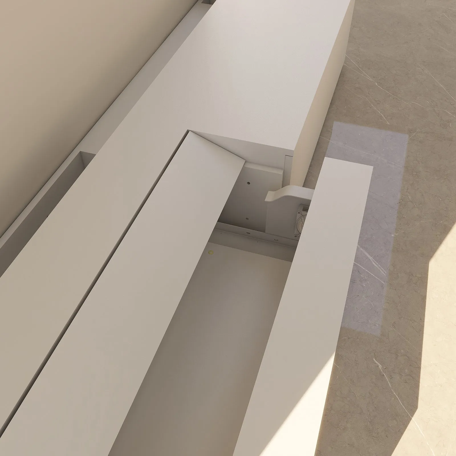 2024 New VIVIDSTORM Motorised Laser TV Cabinet Barcelona Mark II