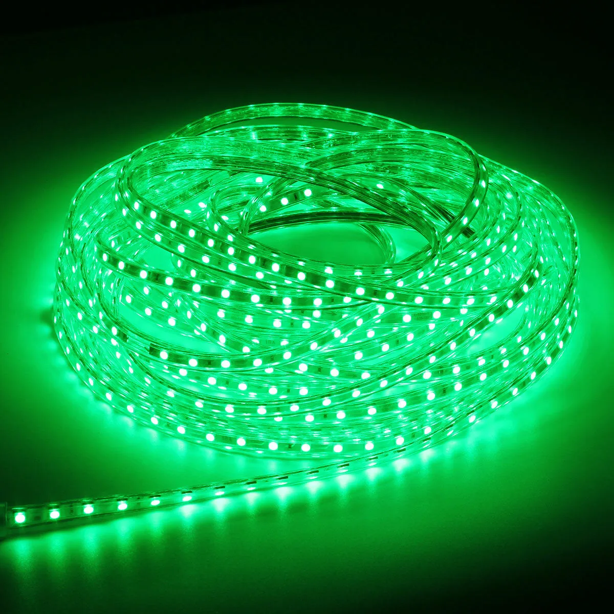 220V 14M 5050 LED SMD Outdoor Waterproof Flexible Tape Rope Strip Light Xmas