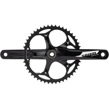 300 1.1 Courier Bicycle Crankset - 165mm, Single Speed, 48t, 130 BCD, GXP Spindle Interface