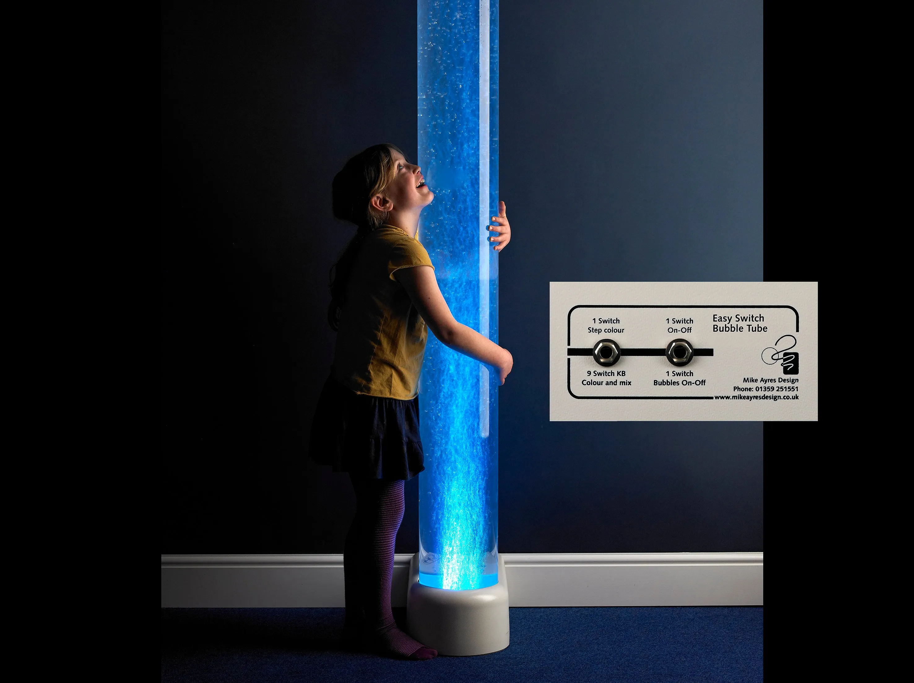 30cm Bubble Tube - Easy Switch