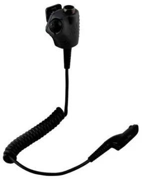 3M PELTOR NATO Wired Small Push to Talk Adapter for Motorola APX