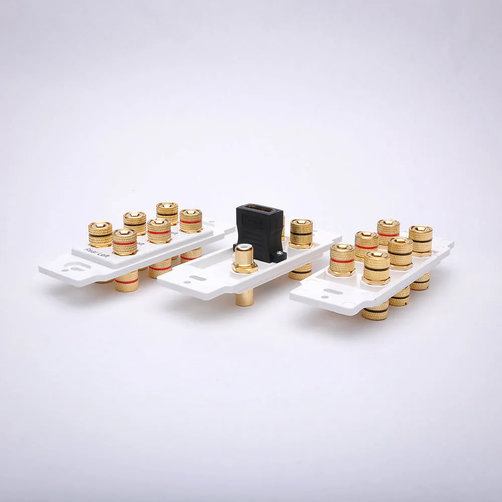 7.1 Home Theater Wall Plate w/ HDMI and Subwoofer