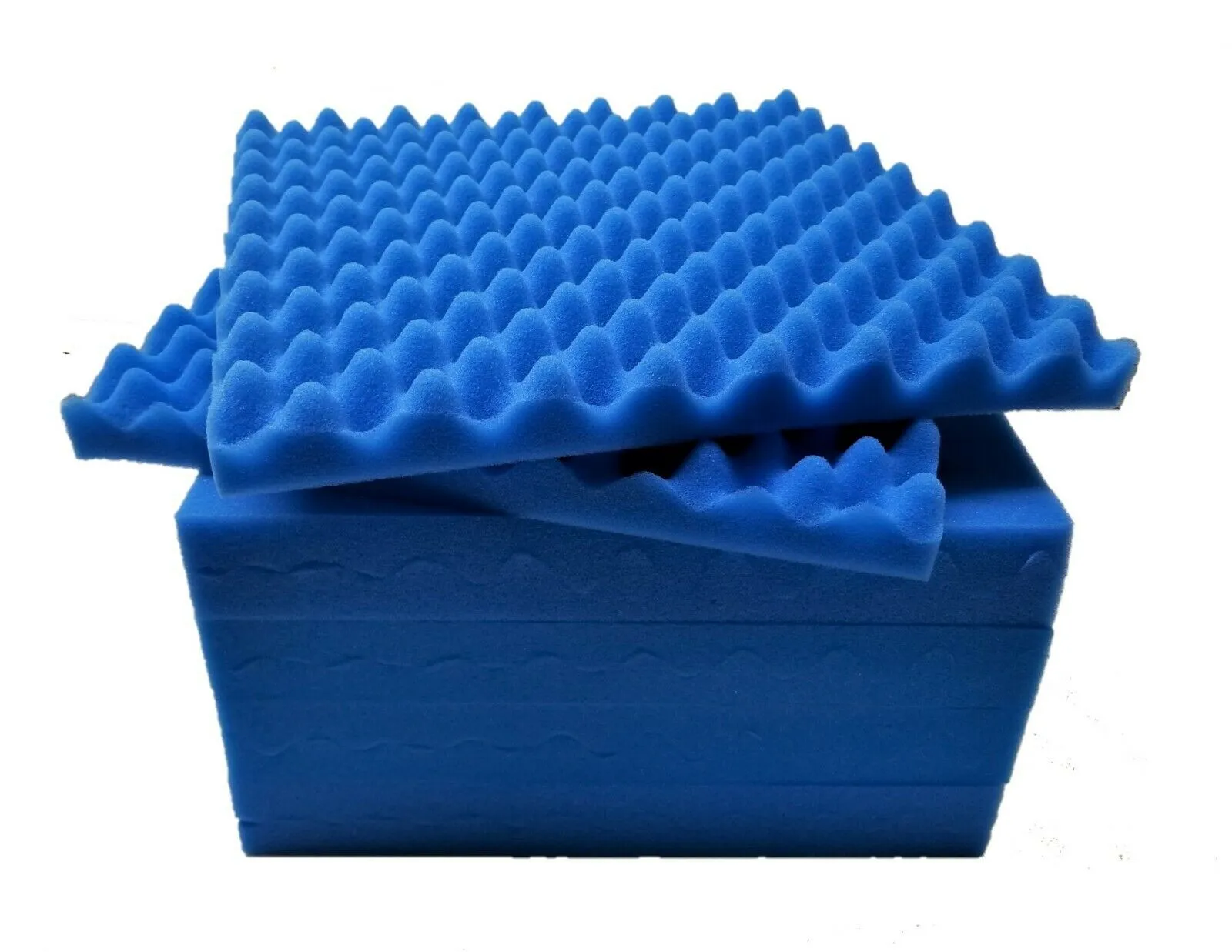 8 Packs Premium Quality Acoustic Foam Egg Crate Panel Studio Wall Tile 12" x 12" x 1.5"