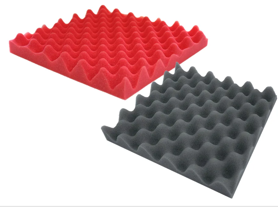 8 Packs Premium Quality Acoustic Foam Egg Crate Panel Studio Wall Tile 12" x 12" x 1.5"