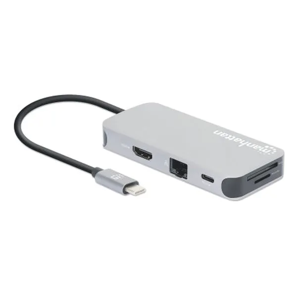 8-Port USB-C(R) Docking Station, 100 Watt with PD