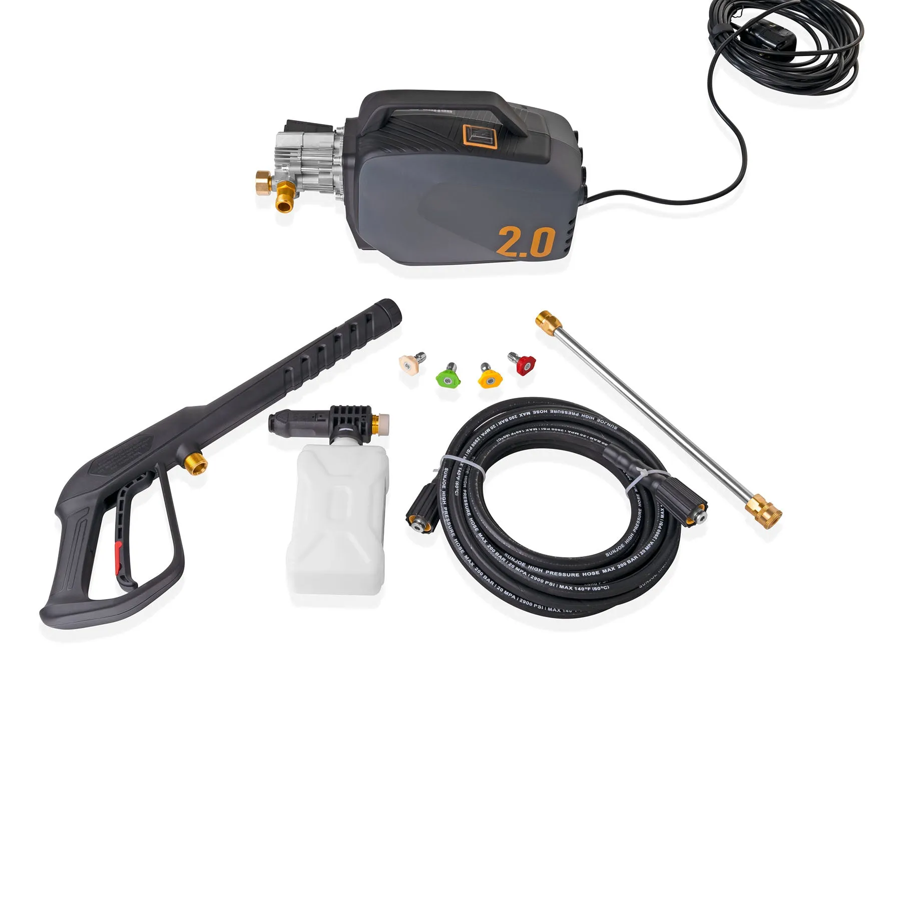 ACTIVE 2.0 Pressure Washer (FULL KIT) (M22-14) (*)