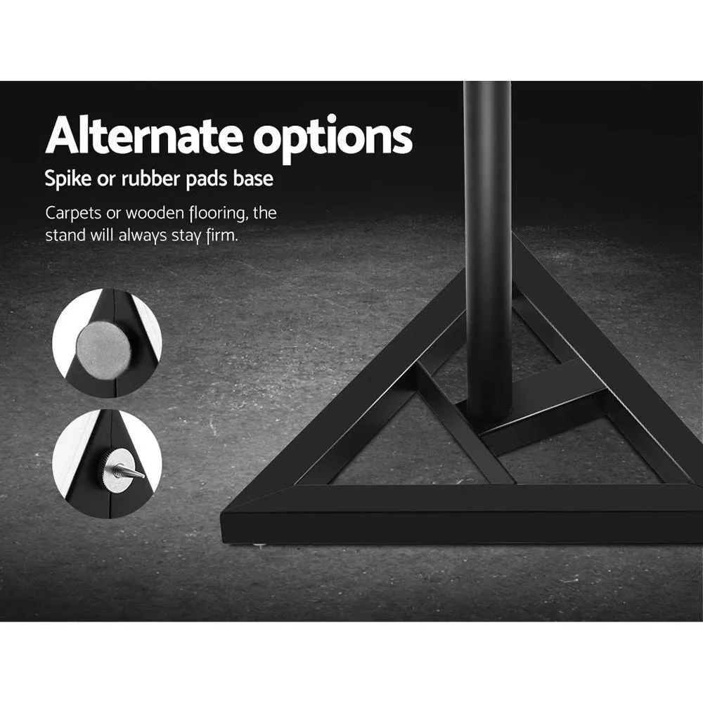 Adjustable Steel Speaker Stands 67-120cm 2pcs – Alpha
