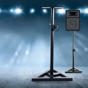 Adjustable Steel Speaker Stands 67-120cm 2pcs – Alpha
