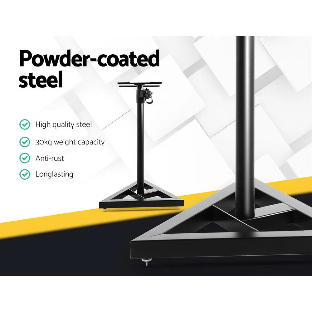 Adjustable Steel Speaker Stands 67-120cm 2pcs – Alpha
