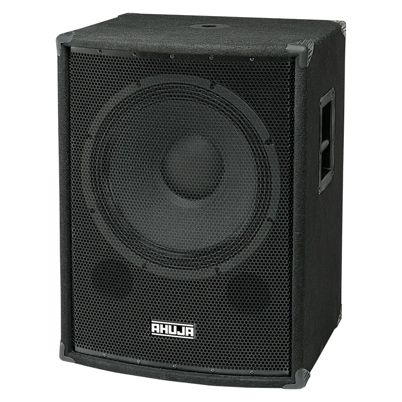 Ahuja Subwoofer Passive 1x18" 650W RMS Wooden Carpet Body - SWX650