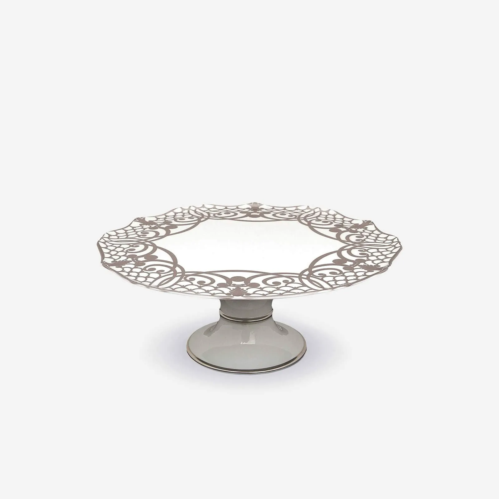 Alencon Platinum Cake Stand