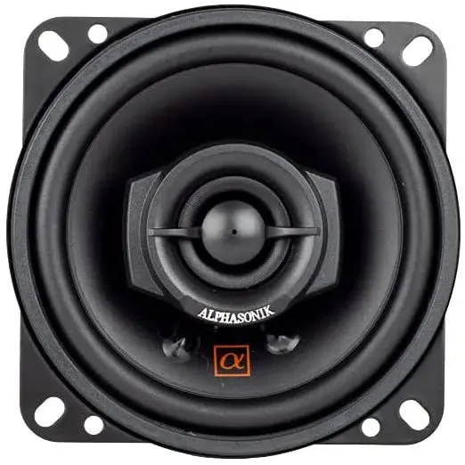 Alphasonik NS42 Neuron Series 4" 120 Watts 2-Way Full Range Car Audio Speaker (Pair)