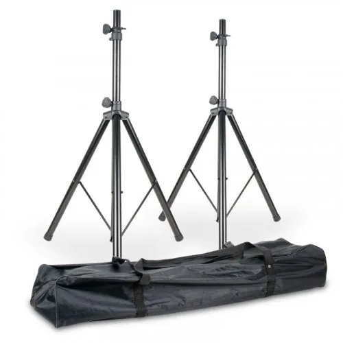 American Audio SPSX2B Speaker Stand Package (2 Stands   Bag)