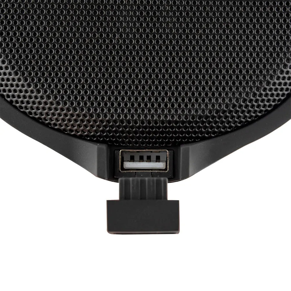 Amplified Handlebar Mount Speaker Pods for Motorcycles with 5.0 Bluetooth