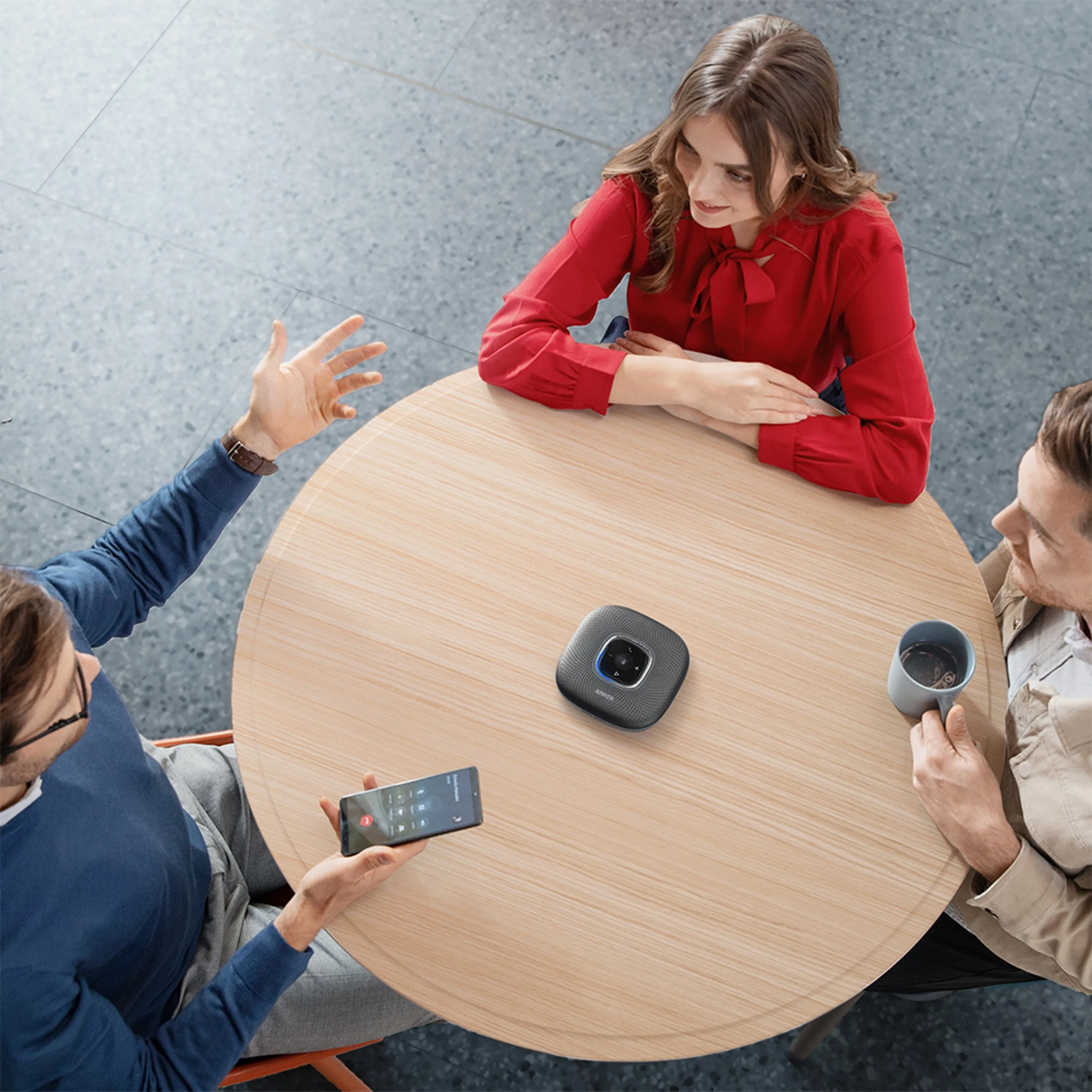 Anker - PowerConf Bluetooth® Speakerphone