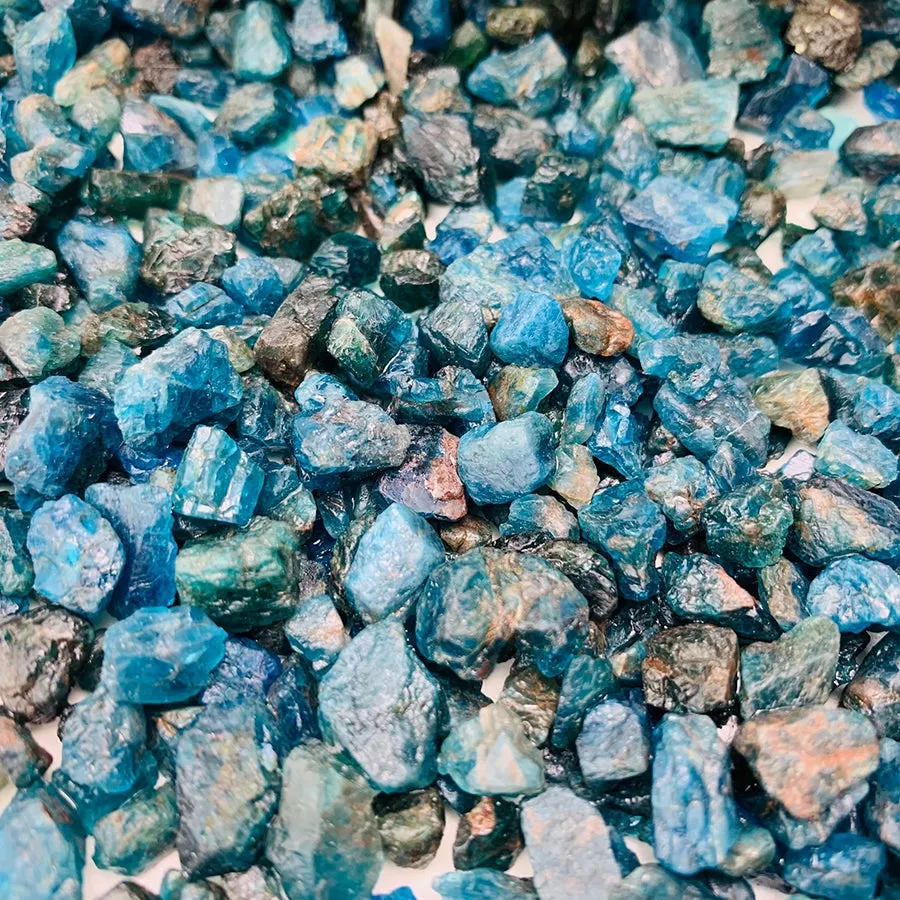 Apatite Rough Mini Gemstones  (50 Gram / 1.7oz Lot)