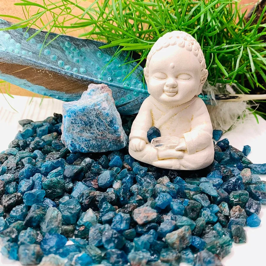 Apatite Rough Mini Gemstones  (50 Gram / 1.7oz Lot)