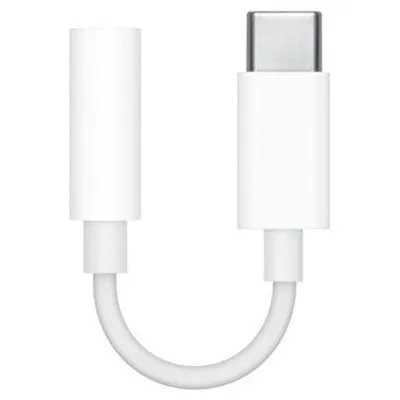 Apple 3.5mm USB-C To Headphone Jack Adapter - White | MU7E2ZM/A