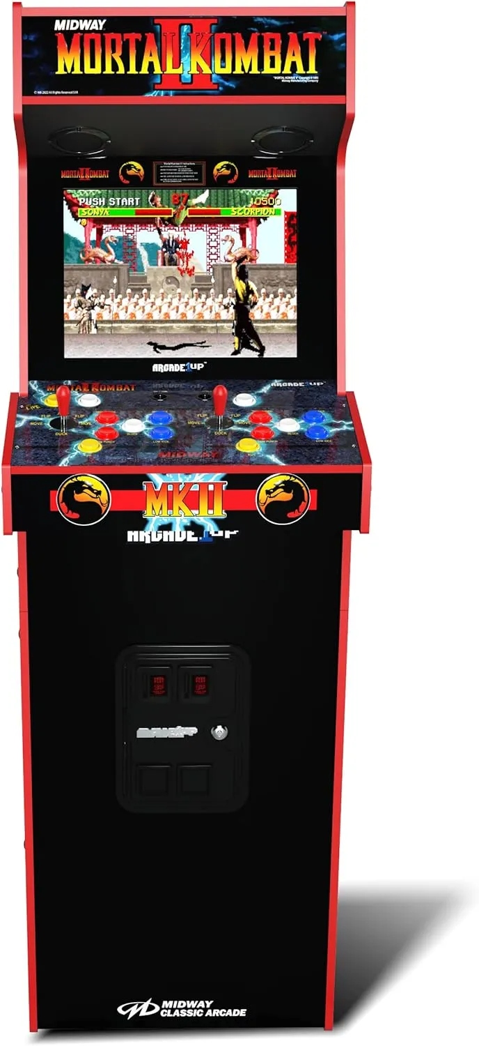 Arcade1Up Mortal Kombat II Deluxe Arcade Machine
