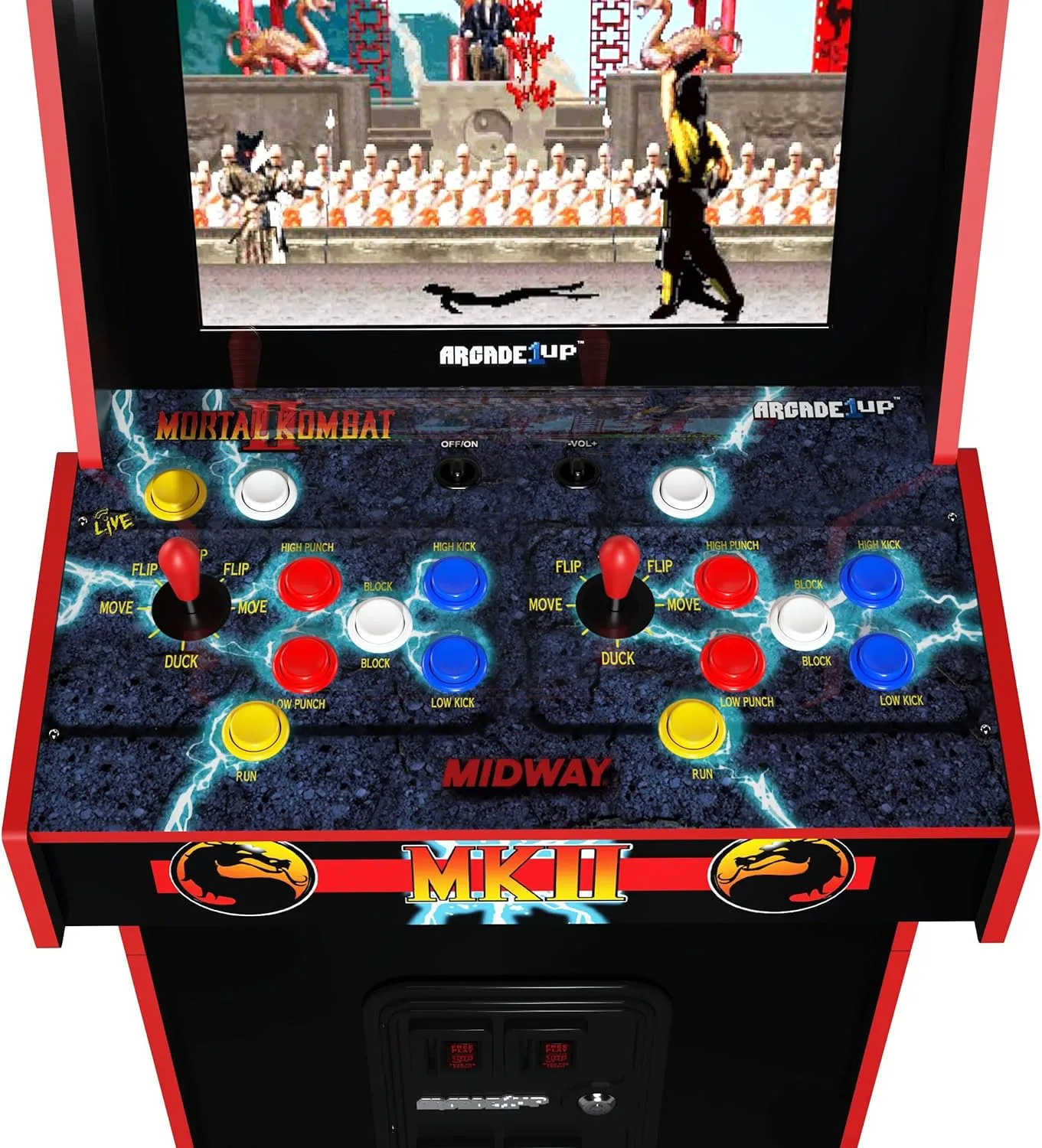 Arcade1Up Mortal Kombat II Deluxe Arcade Machine