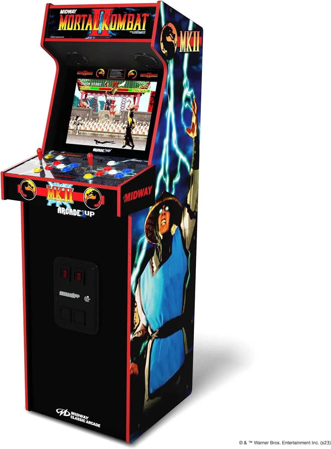 Arcade1Up Mortal Kombat II Deluxe Arcade Machine