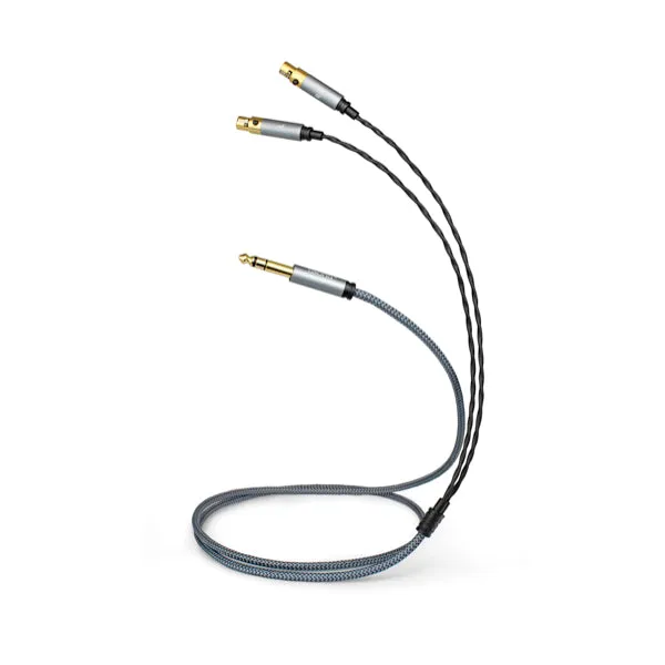 Asona 1/4" plug to 2x 4-pin mini XLR Headphone Cable