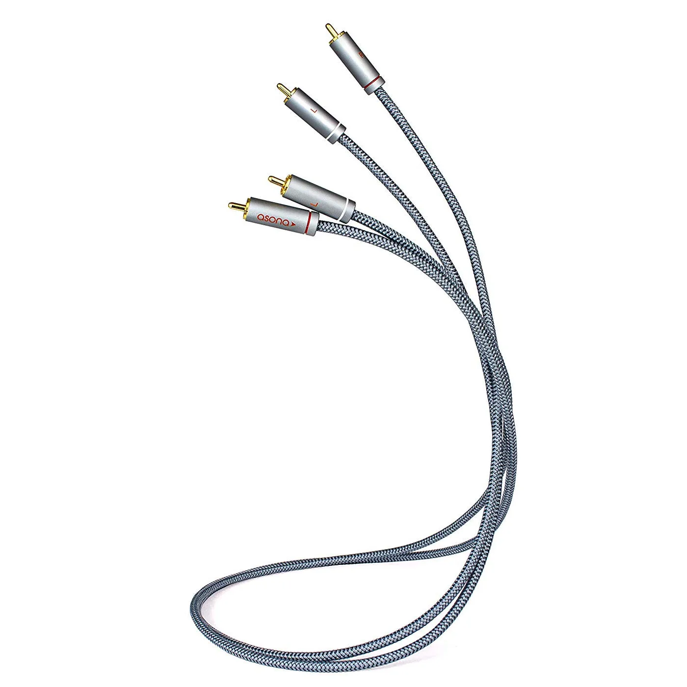 Asona Audiophile RCA Interconnect Cables, Pair