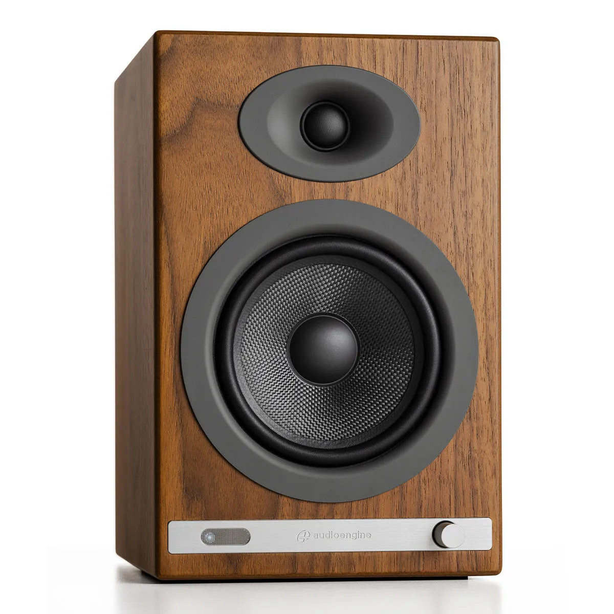 Audioengine HD5 Powered Bluetooth Bookshelf Speakers - Pair (Veneer Walnut)