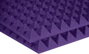 Auralex Acoustic Studiofoam- 2 Inch Pyramids (Purple)
