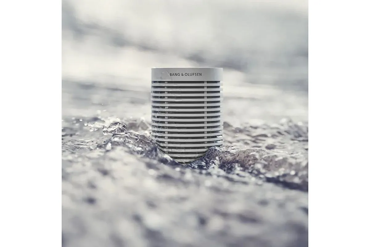 Bang & Olufsen Beosound Explore Bluetooth Speaker | Grey Mist