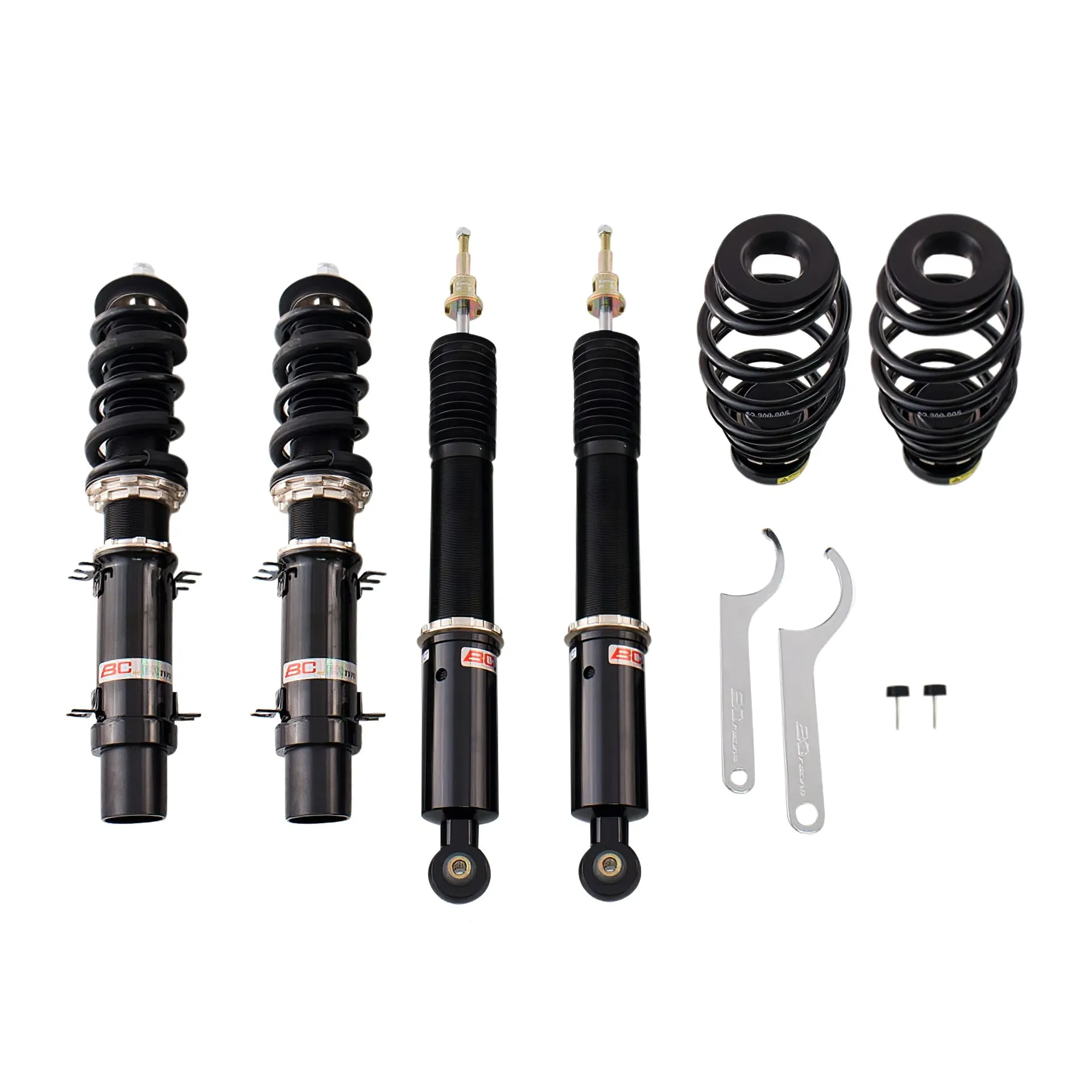 BC Racing Coilovers BR Series - 99-05 Golf MK4, 99-04 Jetta Audi A4 - H-02-BR