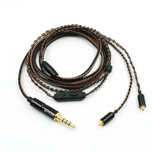 BGVP 5N OCC Silver 4 Core Hybrid HiFi Earphone Upgrade Cable