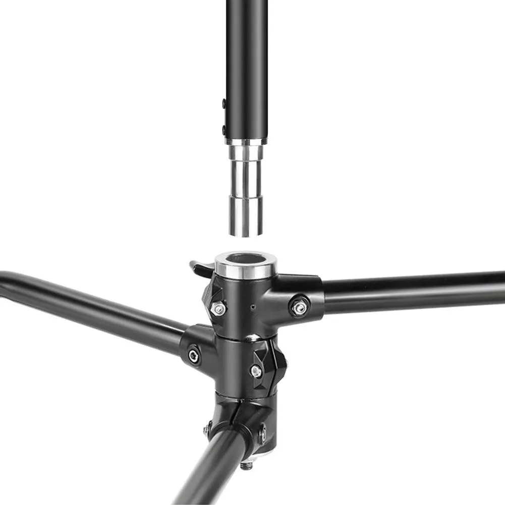 Black Heavy Duty Photographic C-Stand Stand Only (Max Load 10kg)