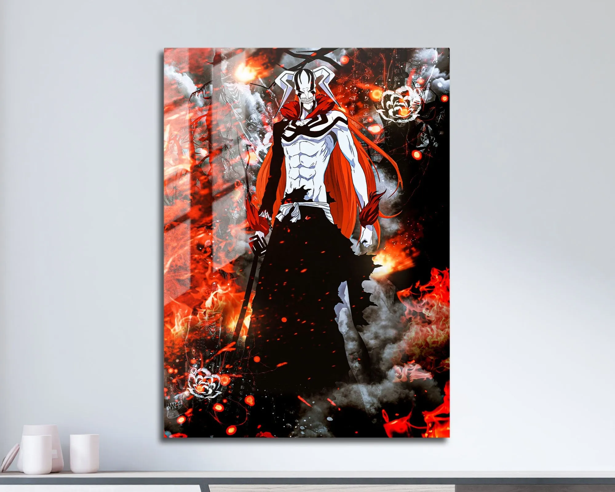 Bleach ichigo Vasto Lorde Metal Poster