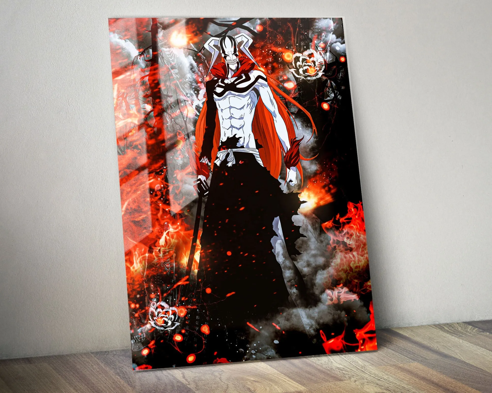 Bleach ichigo Vasto Lorde Metal Poster