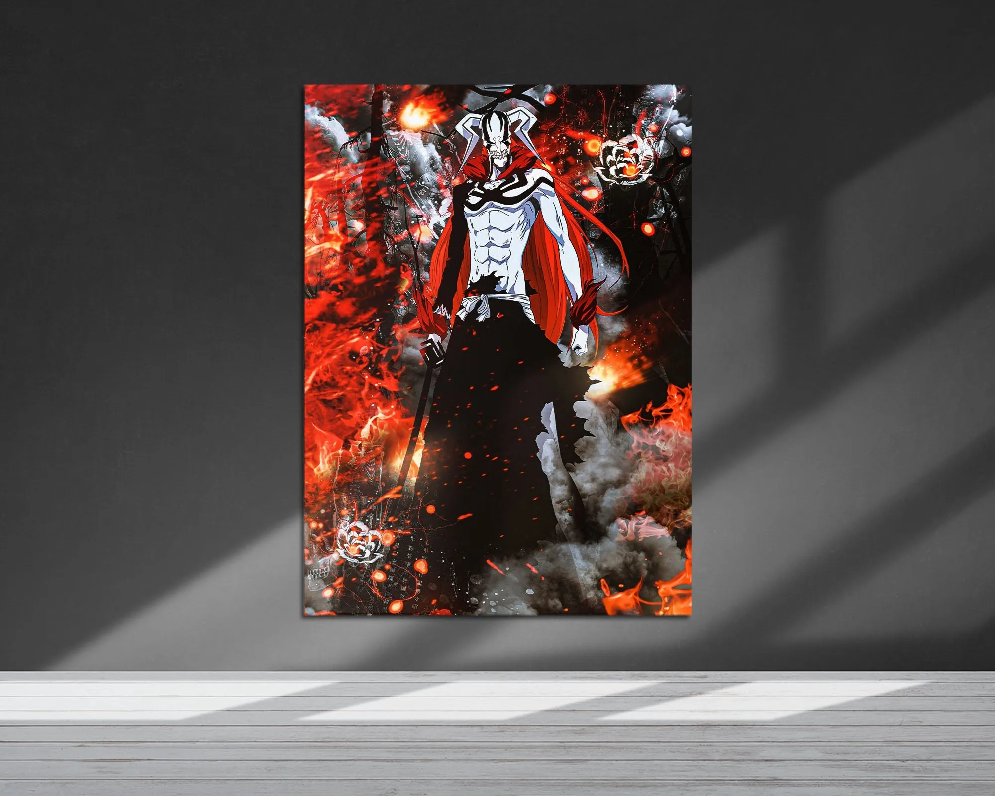 Bleach ichigo Vasto Lorde Metal Poster