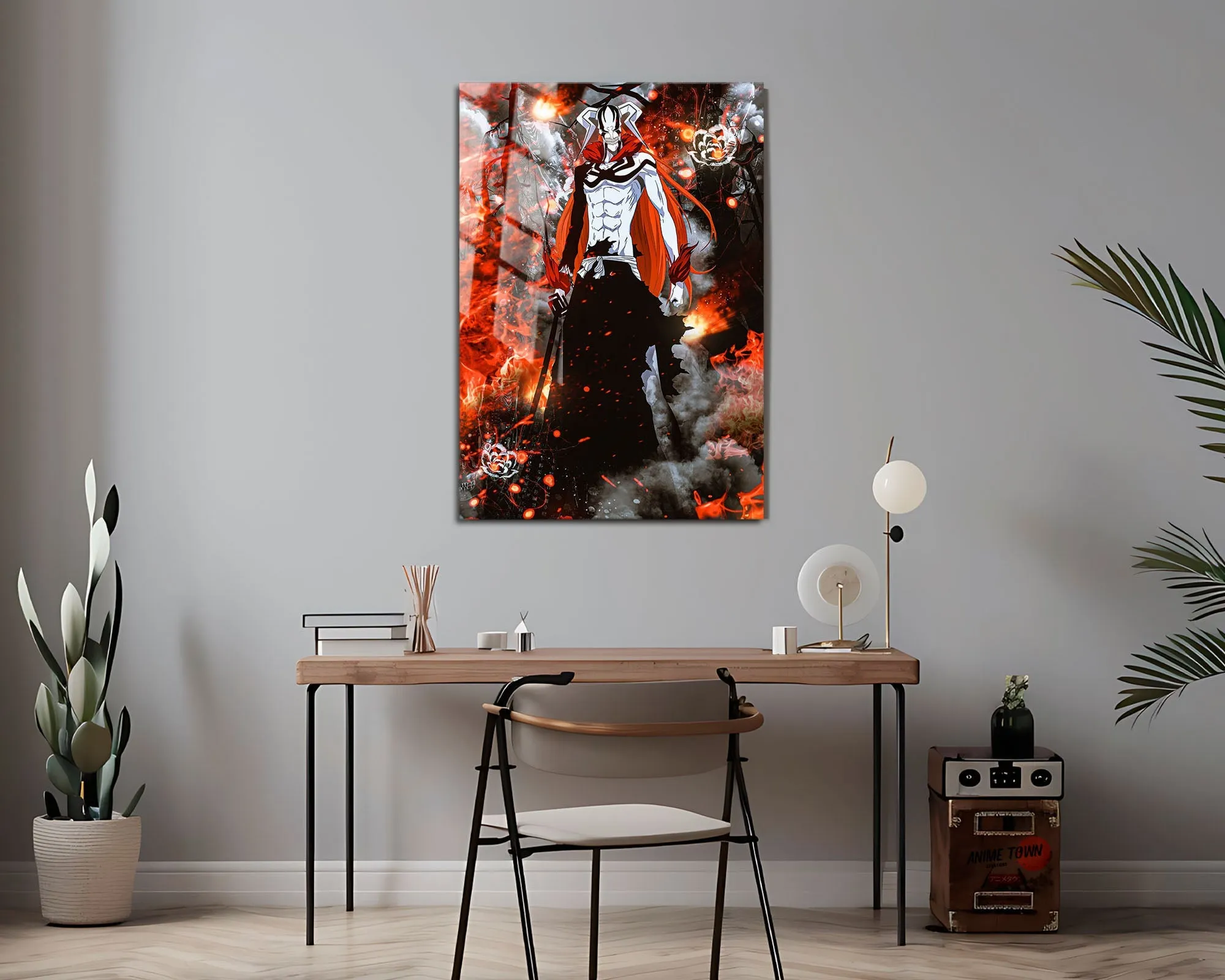 Bleach ichigo Vasto Lorde Metal Poster