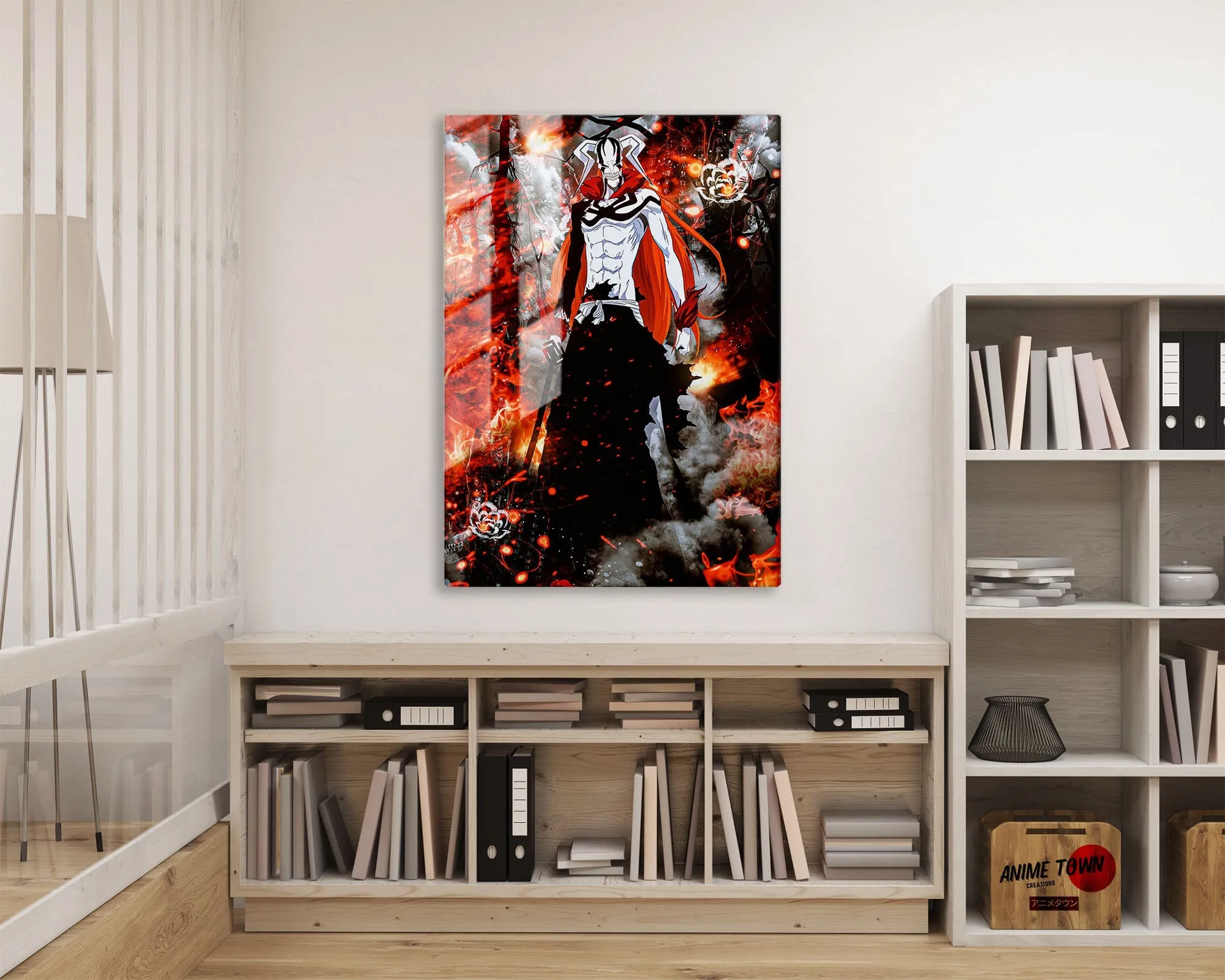 Bleach ichigo Vasto Lorde Metal Poster