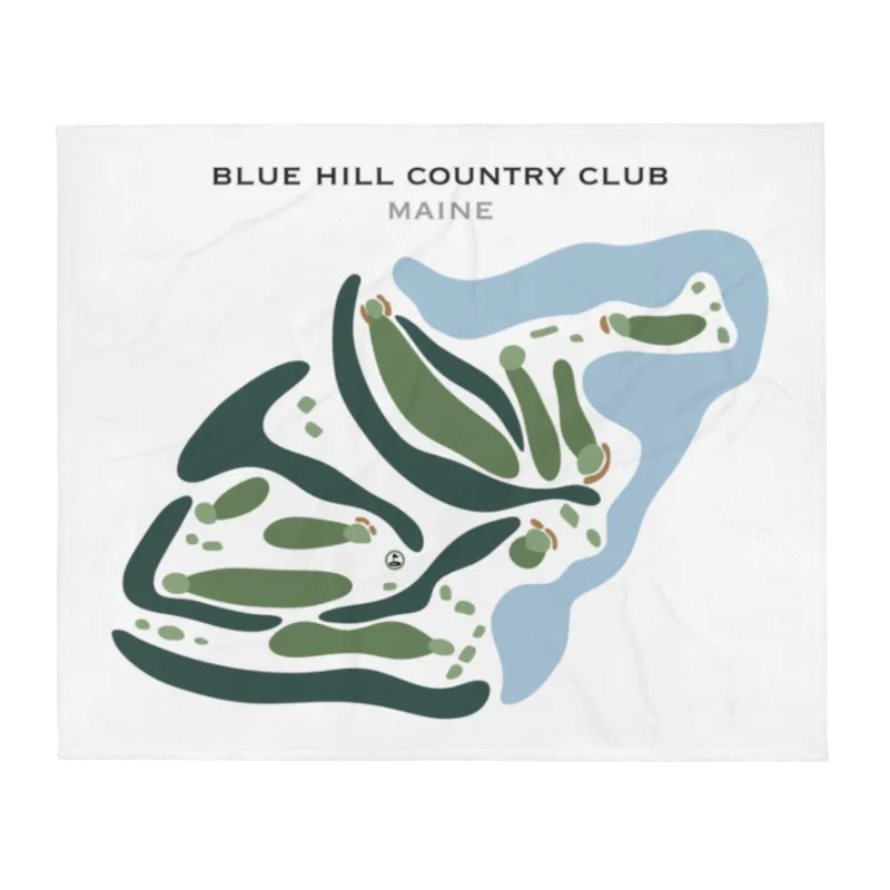 Blue Hill Country Club, Maine - Printed Golf Courses